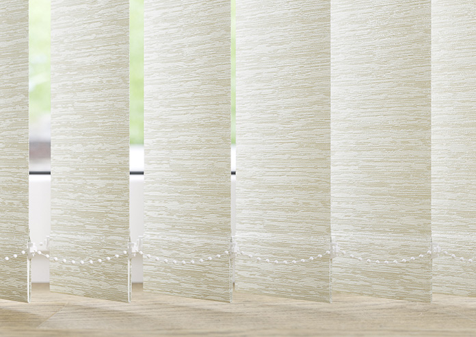 Torquay, Gentle Cream - Vertical Blind Slats - Image 3